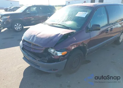 2000 Dodge Grand Caravan Se from USA, damaged, VIN 1B4GP44G7YB726329